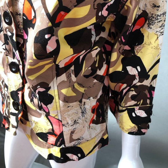 Abstract Print Blazer by R.Q.T - Picture 5 of 8